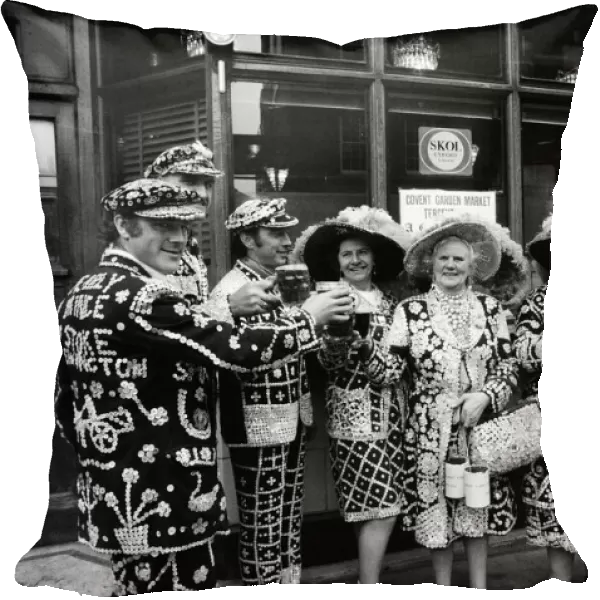 Pearly Kings and Queens celebrate Covent Gardens 300th Birthday, London