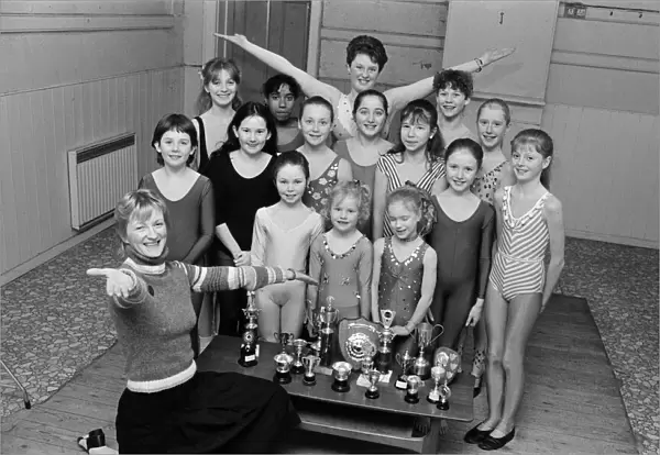 Pupils of the Clare Doosey School of Dancing in Kirkheaton won a total of 19 cups when