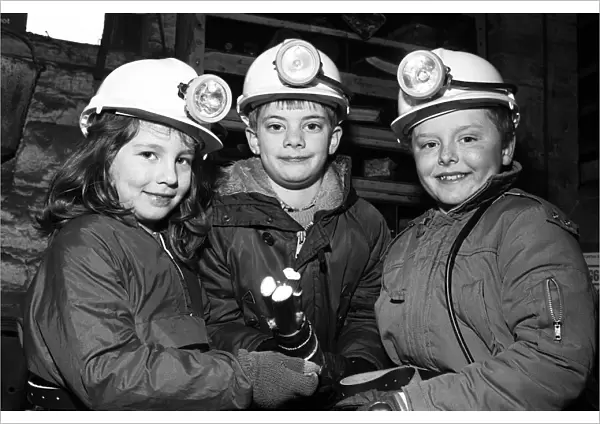 Youngsters from Denby Dale First School got a special glimpse of life down a coal mine