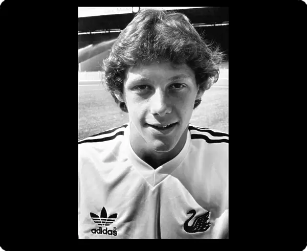 Sport - Football - Swansea City - Nigel Stevenson - circa August 1980 - Western Mail