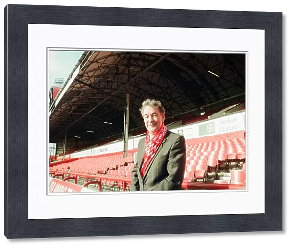 Brian Clough, former Middlesbrough player and retired manager, returns to Ayresome Park