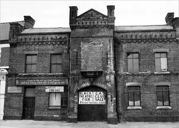 The hall in Widnes owned by Mr Laverick. 15th June 1978