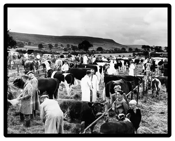 Agricultural Show Danby, North Yorkshire, 17th August 1961