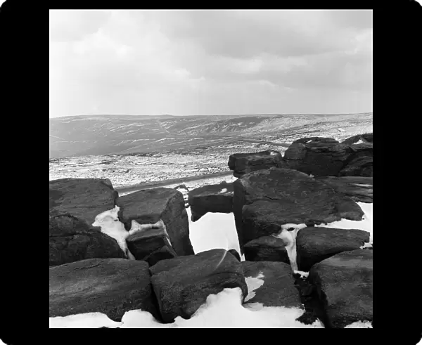 Saddleworth Moor, Greater Manchester. 25th April 1966