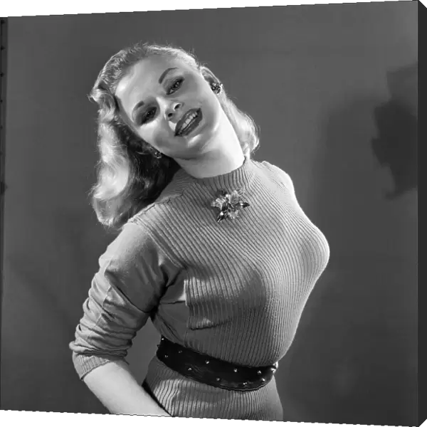 Actress  /  Model Norma Ann Sykes, best known as Sabrina. 5th January 1955