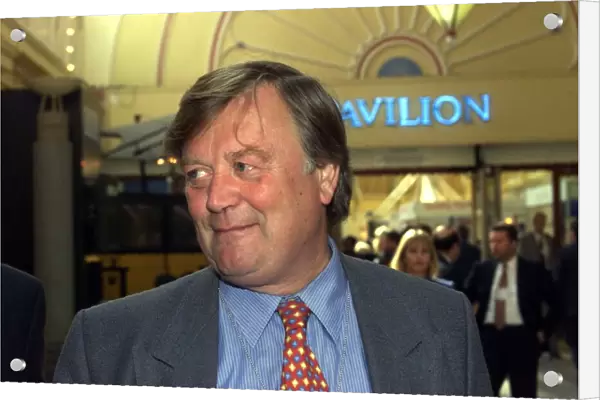 Ken Clarke October 1999 Former British Chancellor at the Conservative Party Conference