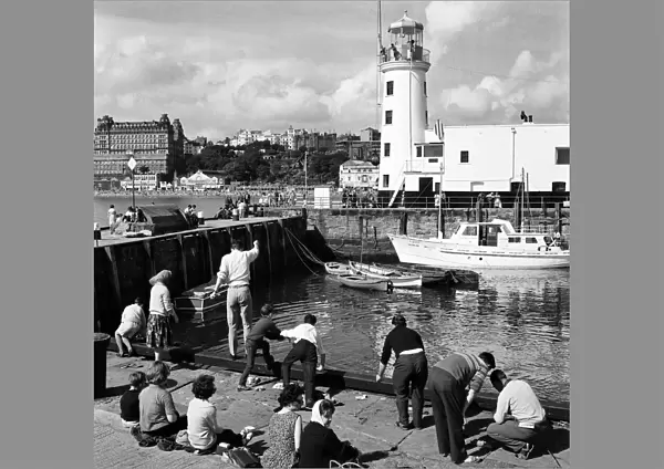Views of Scarborough, North Yorkshire. October 1963