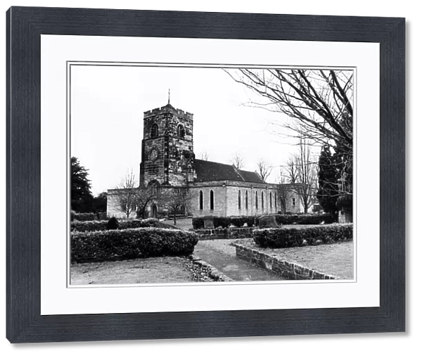 All Saints Church, Chilvers Coton, Nuneaton, Warwickshire. 29th January 1982