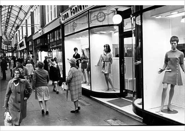 Cardiff - Arcades - Royal Arcade - 13th March 1970 - Western Mail