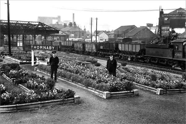 Thornaby Railway Station, Stockton on Tees, North Yorkshire, 21st July 1967