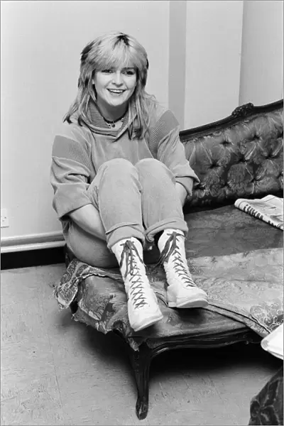 Pop singer Toyah Willcox. 18th March 1983