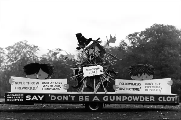 Fireworks Safety Campaign ahead of Bonfire Night, 1st November 1968