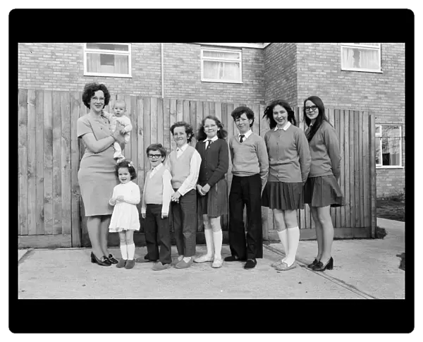 The Beauchamp Family from Stevenage, Hertfordshire, 28th March 1972