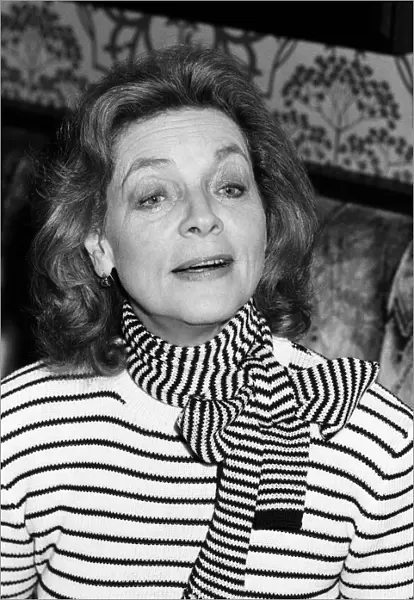 BPM MEDIA FILER Lauren Bacall pictured at a press conference at Birmingham