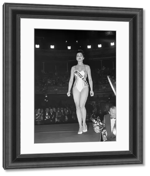 1958 Miss World Beauty Contestant, Lyceum Ballroom, London, 13th October 1958