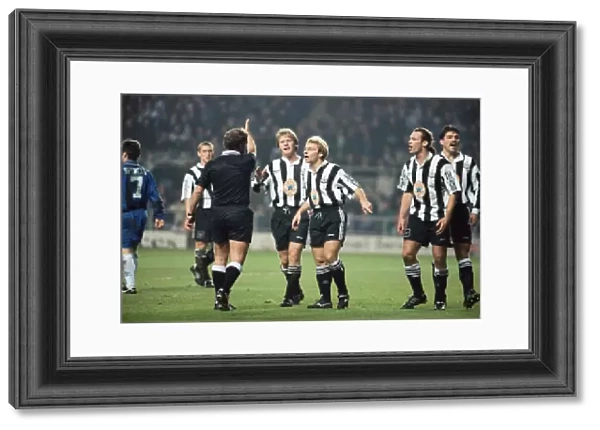 FA Cup Third Round Replay match at St James Park. Newcastle United 2 v Chelsea 2