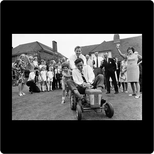 Garden Party at home of Graham Hill, Motor Racing Driver