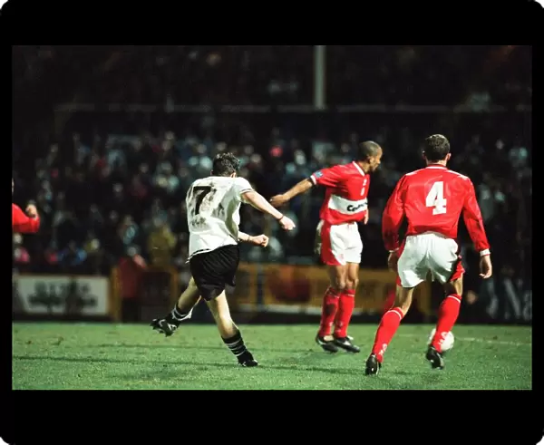 Port Vale 0 - 1 Middlesbrough, Division One match held at Vale Park. 24th April 1998