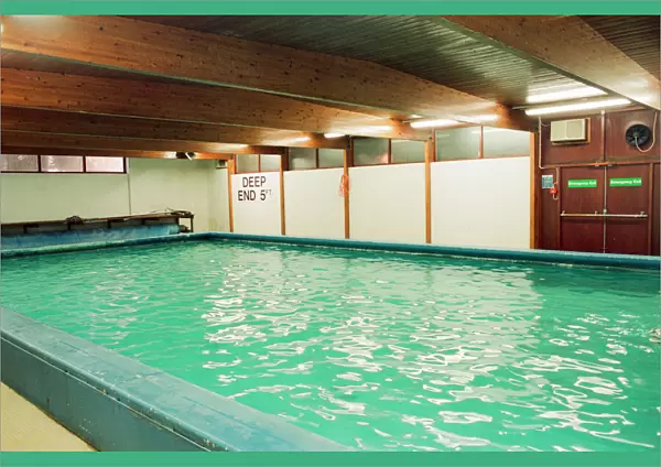 Swimming Pool at Thingwall Hall, Broadgreen, Liverpool, 27th September 1993