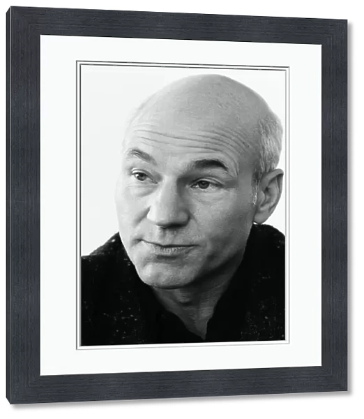 Patrick Stewart, actor, who is playing the role of Captain Jean Luc Picard in Star Trek