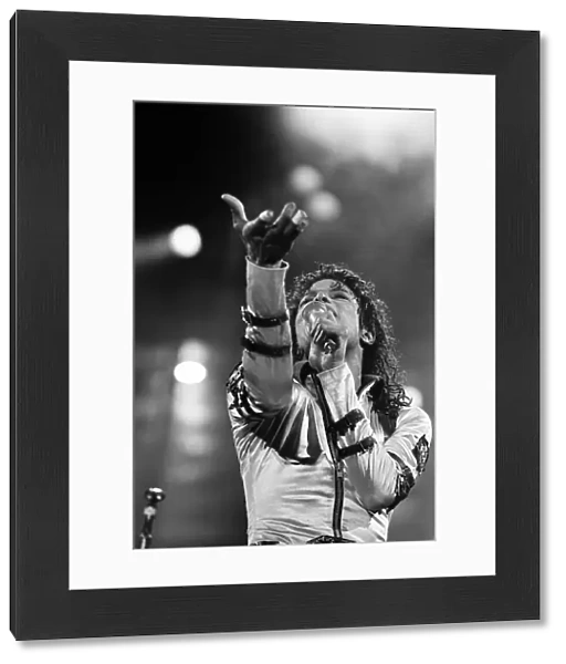 Michael Jackson, Bad Tour 1988, concert at Aintree Racecourse, Aintree, Merseyside