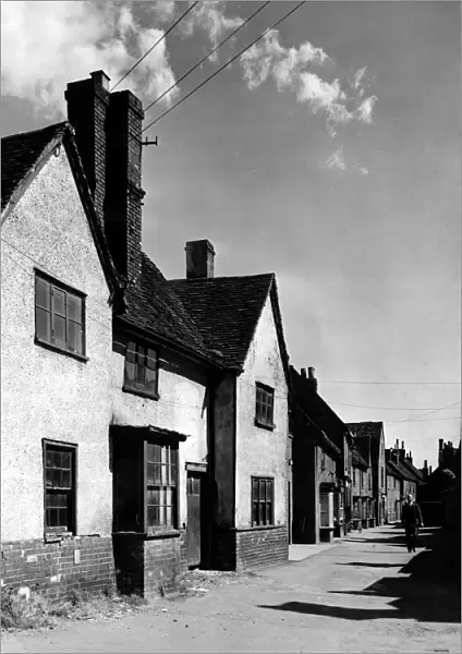 The Castle, High Street, Stevenage Old Town, Herts. 16th November 1949