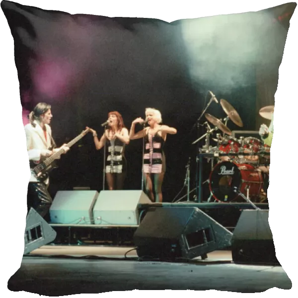 Duran Duran in concert. Pictures circa 14th March 1989 The group were