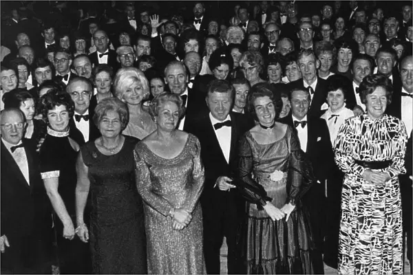 Guests at the Birmingham Press Club Ball, 26th November 1971