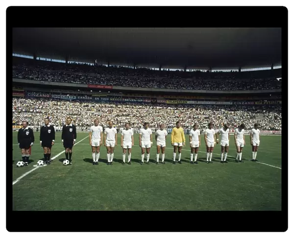 World Cup 1970 Group C Match at the Jalisco Stadium in Guadalajara, Mexico