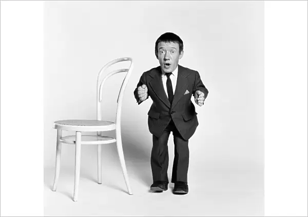 Kenny Baker, actor who plays robot character R2-D2 in new science fiction film, Star Wars