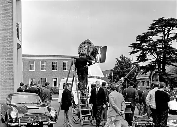 The film set of Carry On Doctor. This scene was filmed at Maidenhead Town Hall