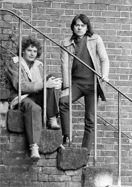 Jack Wild and Mark Lester, who were the stars of the 1968 musical film Oliver