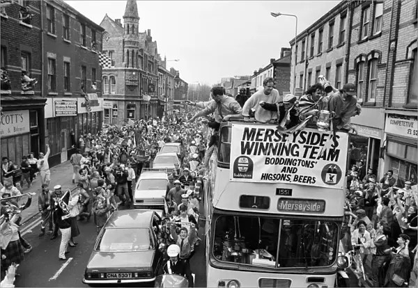 Liverpool FC, Homecoming Victory Parade after winning the FA Cup