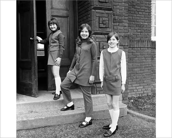 School uniform for Whinney Banks. 1971