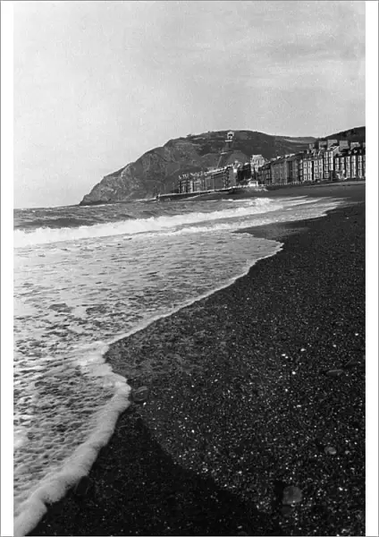 Aberystwyth Beach, Ceredigion, West Wales, Circa 1960