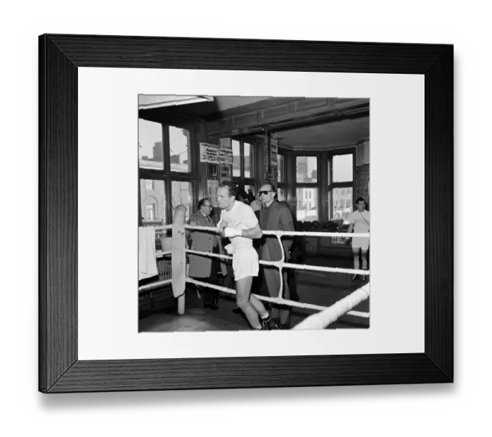 Framed Print : On the outside looking in, Jim Cooper Print 1964 Framed Print : On the outside looking in, Jim Cooper Print 1964