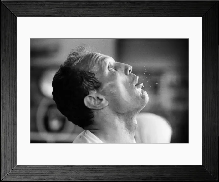 Framed Print : Henry Cooper in Training at Thomas A Becket Gym Print 1967 Framed Print : Henry Cooper in Training at Thomas A Becket Gym Print 1967