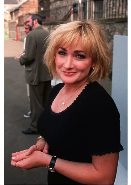 Caroline Aherne at the Comedy Awards August 1997 at the Palladium Edinburgh Winner Open