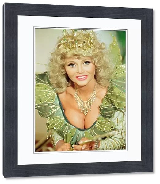Britt Ekland, actress who will be starring as the Good Fairy this Christmas in pantomime