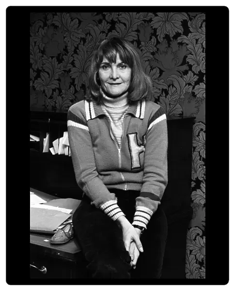 Actress Sheila Hancock. 7th February 1976