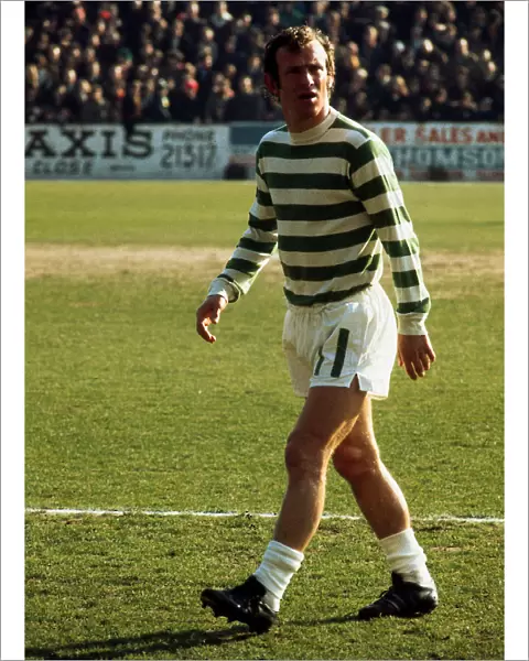 Bobby Lennox in action for Celtic March 1972