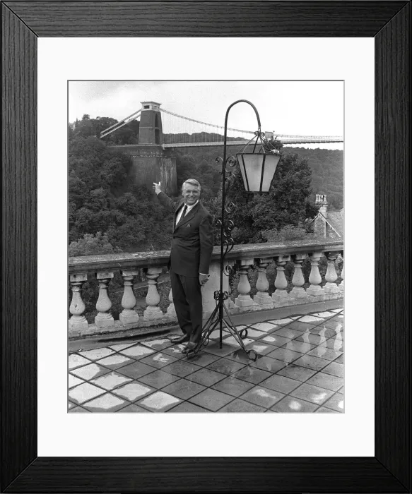 Framed Print : Cary Grant in Bristol, circa 1975 Print Framed Print : Cary Grant in Bristol, circa 1975 Print