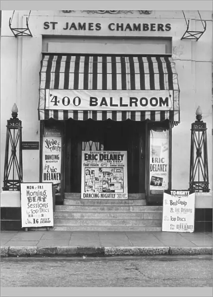 The 400 Ballroom on Torquay harbourside in the late 1950s
