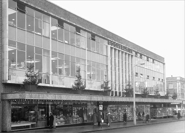 Exterior view Bexley Heath Co-Op combined supermarket and department store