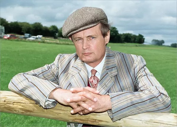 David McCallum at a photocall for BBC series Trainer. 16th July 1991