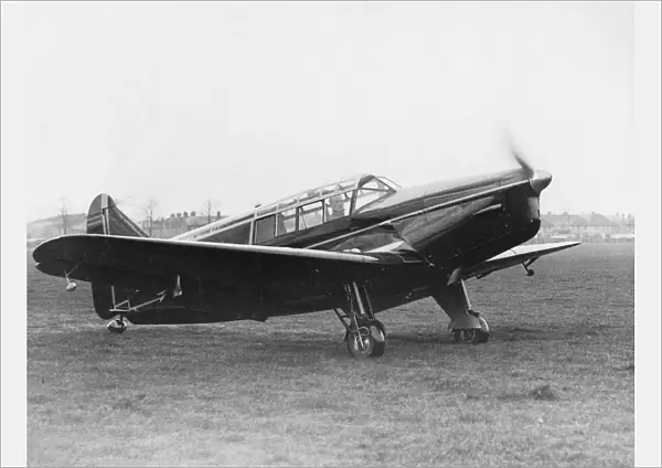 The Hendy 3308 Heck prototype aircraft built by the Westland Aircraft Works at Yeovil