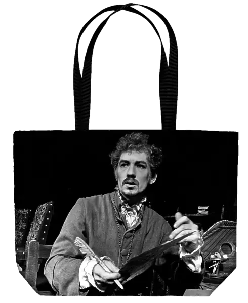 Ian McKellen, as Dr Faustus, in the play also called Dr Faustus, at The New Theatre