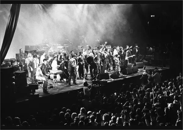 The Stand by Me: AIDS Day Benefit concert at Wembley Arena, London. 1st April 1987