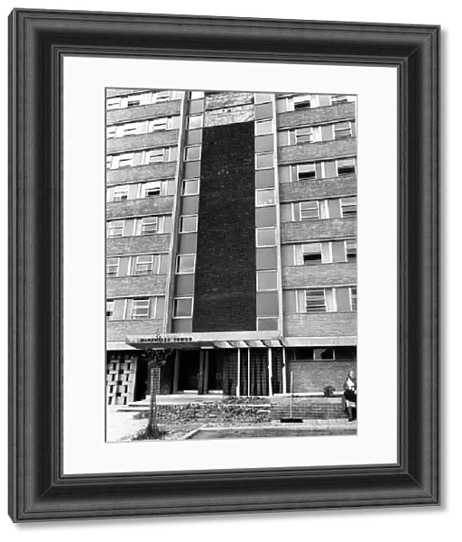 The Harehills Tower high rise flats in Newcastle 19 July 1967