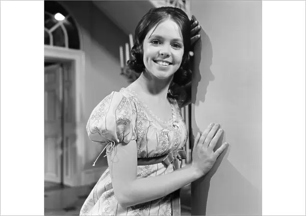 Wendy Padbury, actress aged 23 years old, currently in rehearsal for a new Granada play